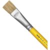 4718 Pincel artesanal Chato 815 N.20 Amarelo - Pinceis Tigre CT.C/06