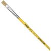 4733 Pincel artesanal Chato 815 N.06 Amarelo - Pinceis Tigre DUZIA