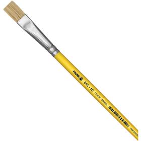 4735 Pincel artesanal Chato 815 N.10 Amarelo - Pinceis Tigre DUZIA