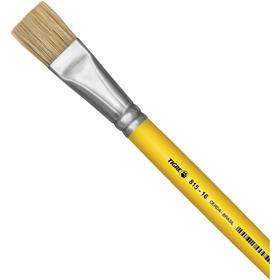 4738 Pincel artesanal Chato 815 N.16 Amarelo - Pinceis Tigre DUZIA