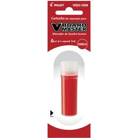 29750 Tinta marcador quadro branco Refil 5,5ml Vermelho Wbs-Vbm - Pilot CX.C/12