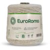 40478 Barbante cru 1,0kg 4/8 Fios Rolo 762m - Euroroma