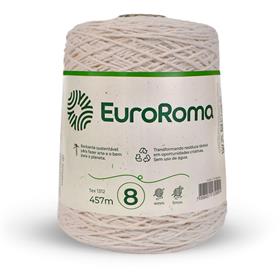 40479 Barbante cru 600g 4/8 Fios Rolo 457m - Euroroma