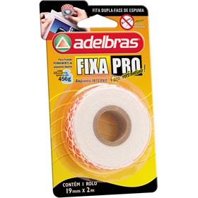 43312 Fita dupla face Fixa Pro Espuma 19mmx2m - Adelbras