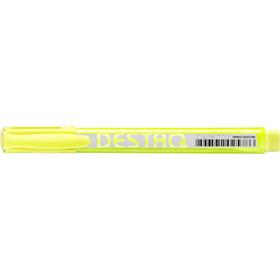 43888 Caneta marca texto Destaq Fluorescente Amarela - Compactor CX.C/12