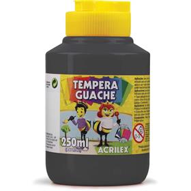 53957 Tinta Guache 250 ml (Preto) - Acrilex