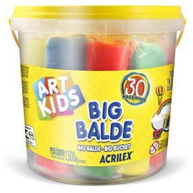 70890 Massa para Modelar Big Balde 30 un - Acrilex