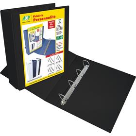 73465 Fichario em PVC Personalite A4 75mm 4 Arg.Pret - Acp