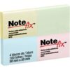 88566 Bloco de Recado Autoadesivo Notefix 38 mm x 50 mm 100 fls. Cores - 3M PCT.C/04 3M