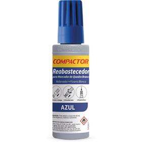 98471 Tinta Marcador Quadro Branco Reabastecedor 30 ml Azul - Compactor CX.C/12