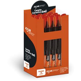 114642 Caneta Corretiva Jocar Office 8 ml Metal - Leonora DP.C/12