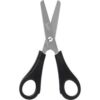 119208 Tesoura Escolar Preta 13 cm - BRW CX.C/60