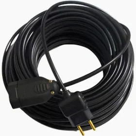 extensão 30 mts cabo pp 2 vias 2,5mm com tomada 20a