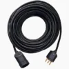 extensão 30 mts cabo pp 2 vias 1,5mm com tomada 20a