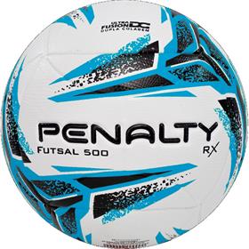 111231 Bola de Futsal RX 500 XXIII Branca, Azul e Preta - Penalty