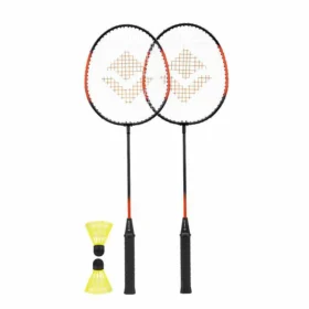 2484 Kit Badminton Vollo 2 Raquetes 2 Petecas