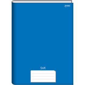 01127 Caderno brochurao (capa dura) Stiff 96 Folhas Azul - Jandaia PCT.C/05