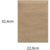 2148 Envelope saco (natural) 229x324 80grs. Kn 32 - Scrity CX.C/250