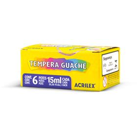 5523 Tinta Guache 15 ml (6 Cores) - Acrilex