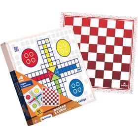 017441 Jogo de Dama e Ludo - Xalingo