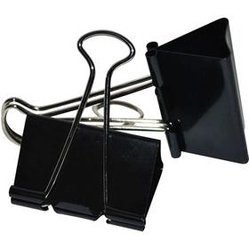 76166 Prendedor de papel Jocar Binder 25mm Preto - Leonora POTE-48