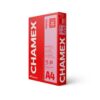 80217 Papel Sulfite A4 Colorido Chamex 75 g Rosa - Chamex PCT/500