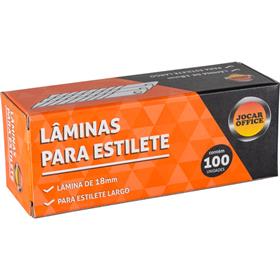 87242 Lâmina para estilete Largo 18mm - Leonora CX.C/100
