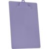 100752 Prancheta Plástica Ofício e A4 com Prendedor Plástico Lilas - Acrimet CX.C/02