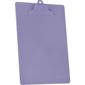 100752 Prancheta Plástica Ofício e A4 com Prendedor Plástico Lilas - Acrimet CX.C/02