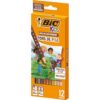 117775 Lápis de Cor Sextavado Bic Kids Tons de Pele 12 Cores - Bic PCT.C/06