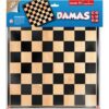 128904 Jogo de Dama Madeira tabuileiro
